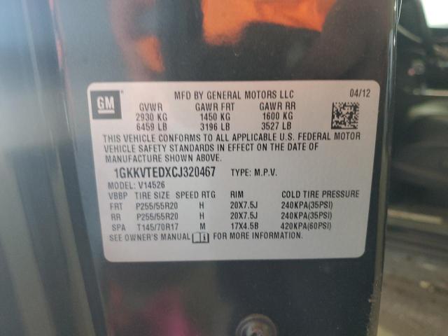 Photo 14 from auction – 2012 GMC ACADIA DEN with VIN 1GKKVTEDXCJ320467