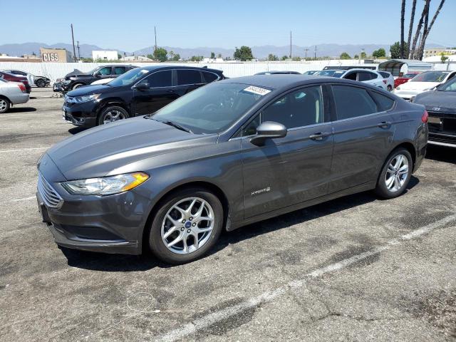 FORD FUSION SE 2018 with VIN 3FA6P0LU3JR167626 - Photo from auction