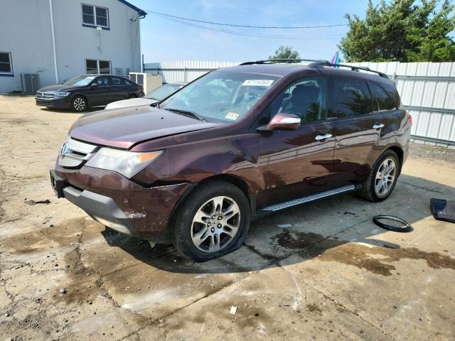 ACURA MDX TECHNO 2008 with VIN 2HNYD28628H549986 - Photo from auction