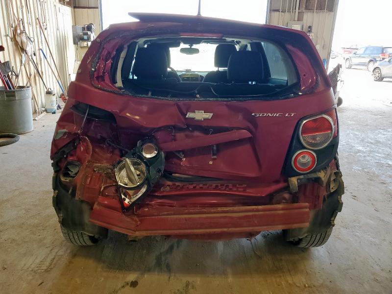 Photo 6 from auction – 2014 CHEVROLET SONIC LT with VIN 1G1JC6SHXE4132404