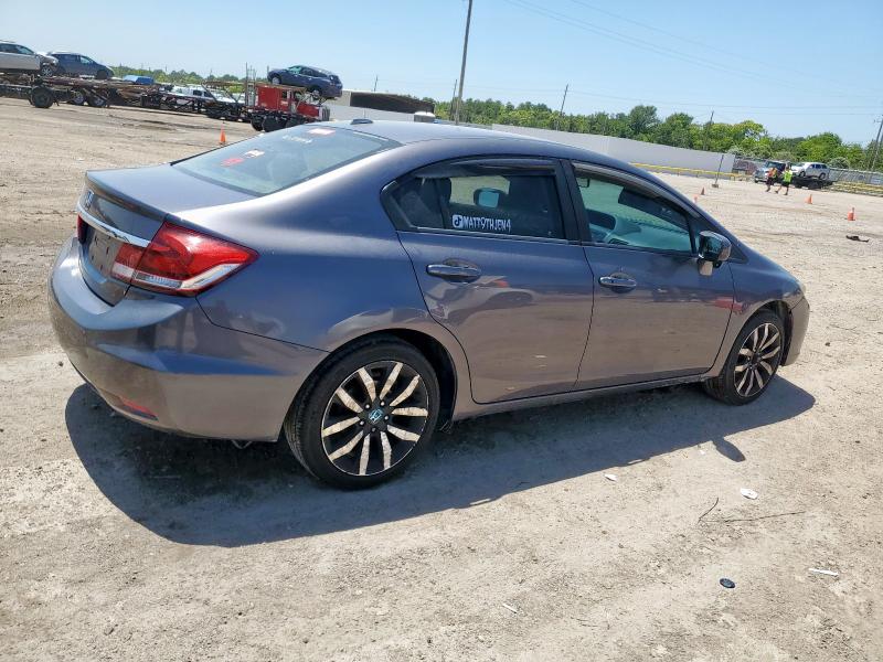 Photo 3 from auction – 2014 HONDA CIVIC EXL with VIN 19XFB2F97EE053699