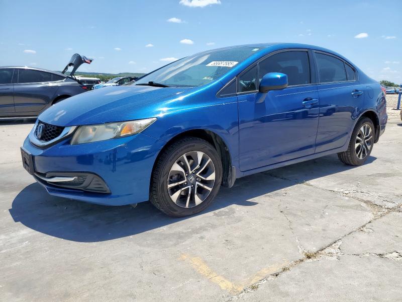 HONDA CIVIC EX 2013 with VIN 19XFB2F84DE040611 - Photo from auction