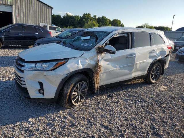 TOYOTA HIGHLANDER SE 2019 with VIN 5TDJZRFH4KS735222 - Photo from auction