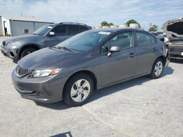 HONDA CIVIC 2013 with VIN 2HGFB2F57DH598450 - Photo from auction