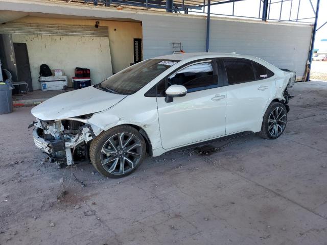 TOYOTA COROLLA SE 2021 with VIN 5YFS4MCE0MP093366 - Photo from auction