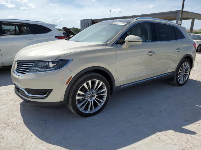 LINCOLN MKX RESERV 2016 with VIN 2LMTJ6LR1GBL62743 - Photo from auction