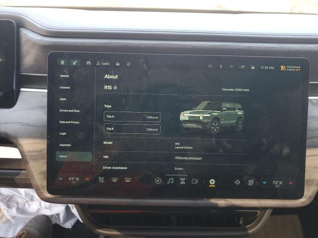 Photo 9 from auction – 2022 RIVIAN R1S LAUNCH with VIN 7PDSGABL2NN002627