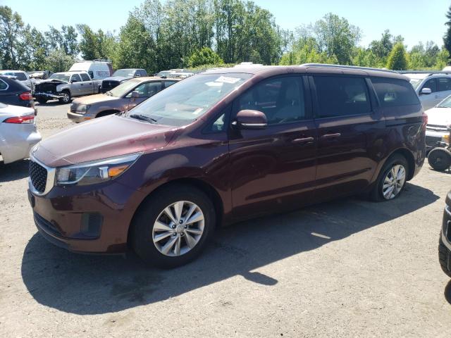 KIA SEDONA LX 2017 with VIN KNDMB5C12H6279747 - Photo from auction
