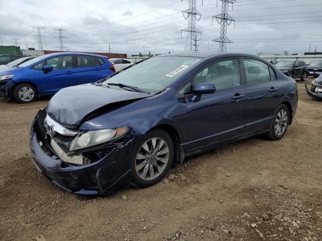 HONDA CIVIC EX 2009 with VIN 19XFA16899E002764 - Photo from auction