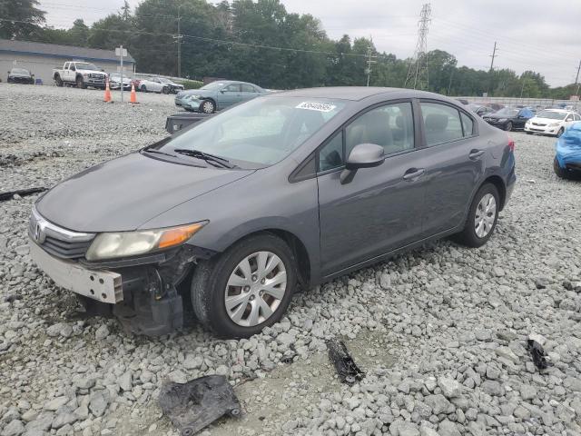 HONDA CIVIC LX 2012 with VIN 19XFB2F51CE095523 - Photo from auction