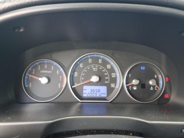 Photo 9 from auction – 2009 HYUNDAI SANTA FE G with VIN 5NMSG13D59H291262