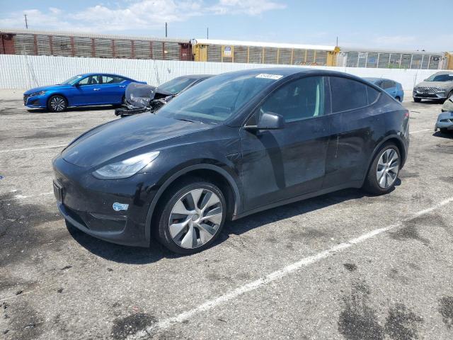 TESLA MODEL Y 2021 with VIN 5YJYGDEE5MF215018 - Photo from auction
