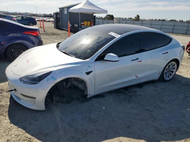 TESLA MODEL 3 2023 with VIN 5YJ3E1EAXPF583324 - Photo from auction