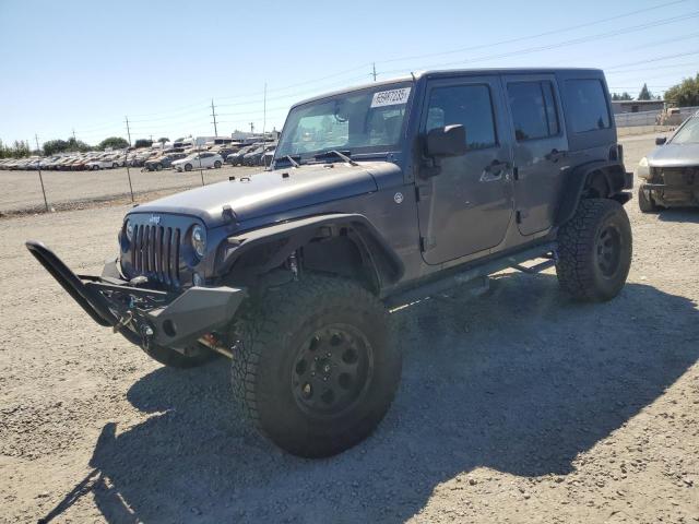 JEEP WRANGLER U 2014 with VIN 1C4BJWDG0EL218283 - Photo from auction