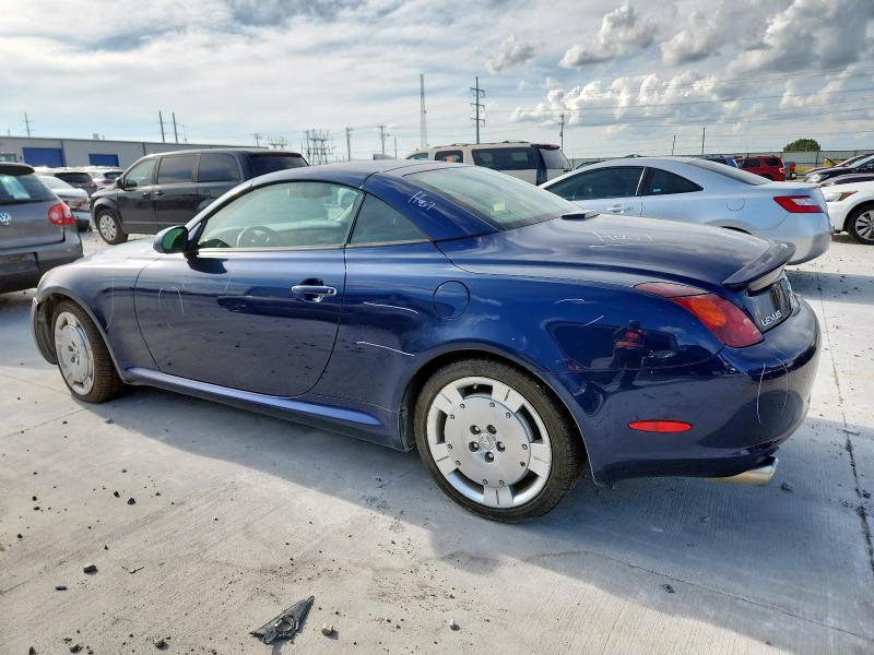 Photo 2 from auction – 2002 LEXUS SC 430 with VIN JTHFN48Y920027681
