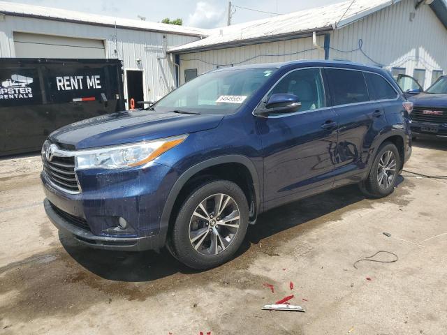 TOYOTA HIGHLANDER 2016 with VIN 5TDJKRFH8GS345669 - Photo from auction