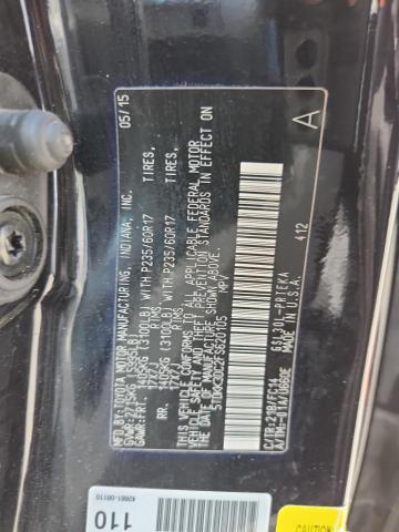 Photo 14 from auction – 2015 TOYOTA SIENNA LE with VIN 5TDKK3DC2FS620105