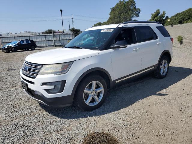 FORD EXPLORER XLT 2017 with VIN 1FM5K8D82HGD43566 - Photo from auction