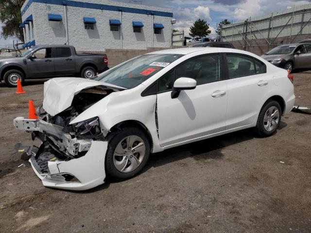 HONDA CIVIC LX 2015 with VIN 19XFB2F5XFE204937 - Photo from auction