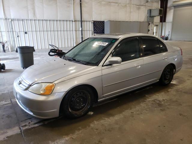 HONDA CIVIC EX 2002 with VIN 2HGES25722H517320 - Photo from auction