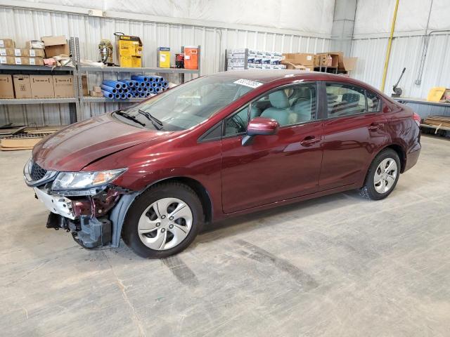 HONDA CIVIC LX 2014 with VIN 19XFB2F56EE083824 - Photo from auction