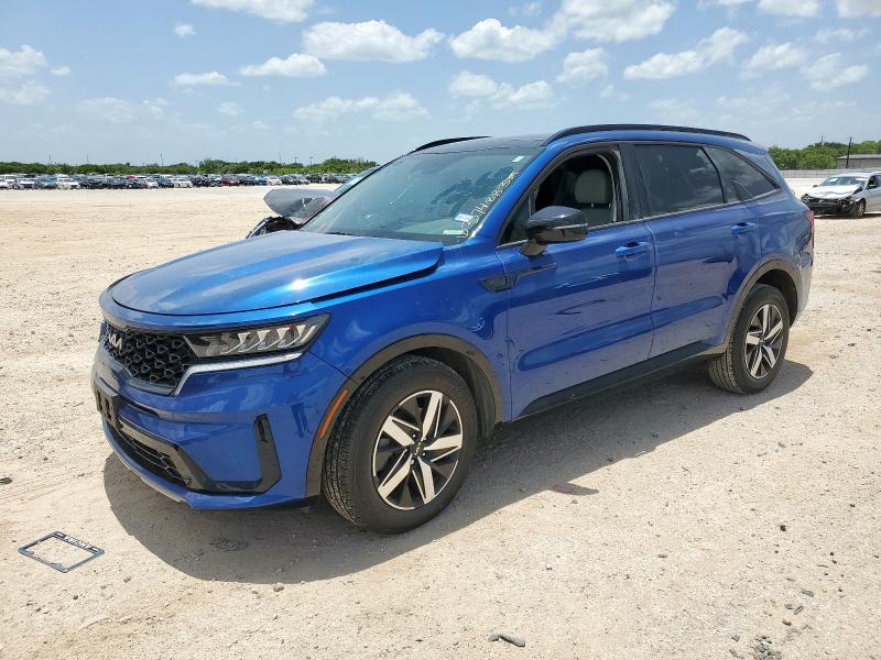 KIA SORENTO S 2022 with VIN 5XYRL4LCXNG145656 - Photo from auction