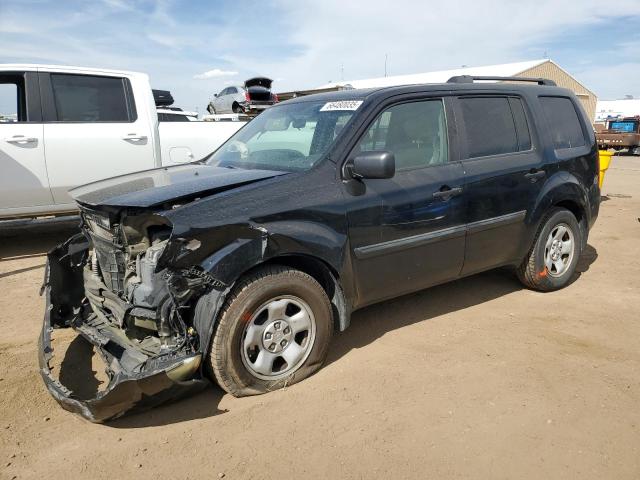 HONDA PILOT LX 2013 with VIN 5FNYF4H20DB037491 - Photo from auction