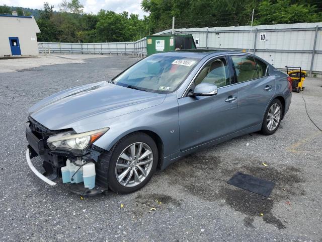 INFINITI Q50 BASE 2015 with VIN JN1BV7AP8FM354559 - Photo from auction