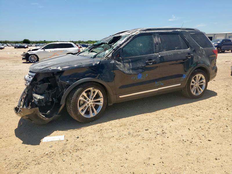 FORD EXPLORER X 2018 with VIN 1FM5K7D81JGC92951 - Photo from auction