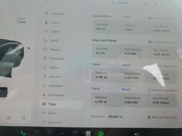 Photo 9 from auction – 2021 TESLA MODEL Y with VIN 5YJYGDEE9MF125435