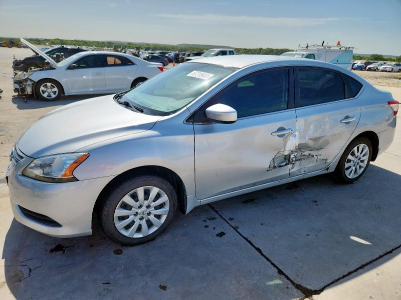 NISSAN SENTRA S 2015 with VIN 3N1AB7AP2FY366255 - Photo from auction