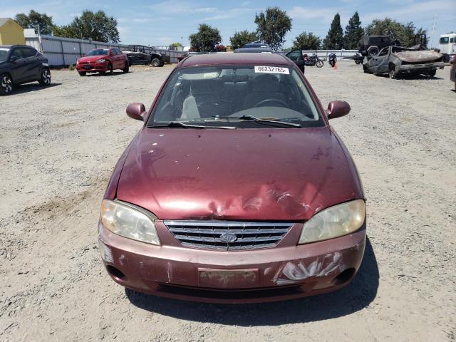 Photo 5 from auction – 2002 KIA SPECTRA BA with VIN KNAFB121025201335