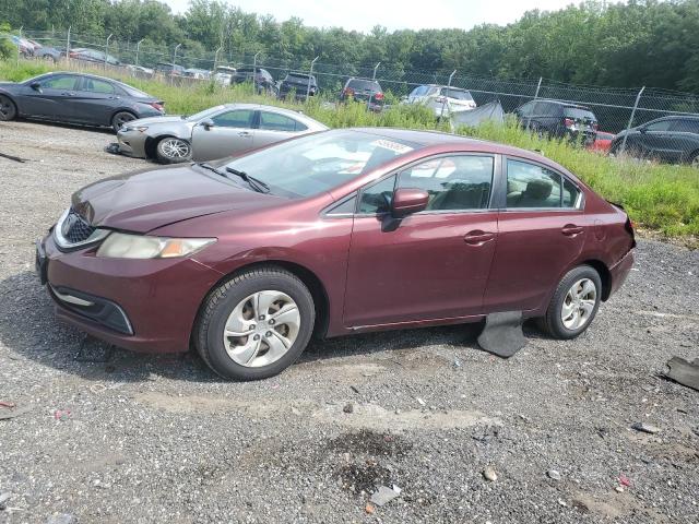 HONDA CIVIC LX 2014 with VIN 19XFB2F5XEE251755 - Photo from auction