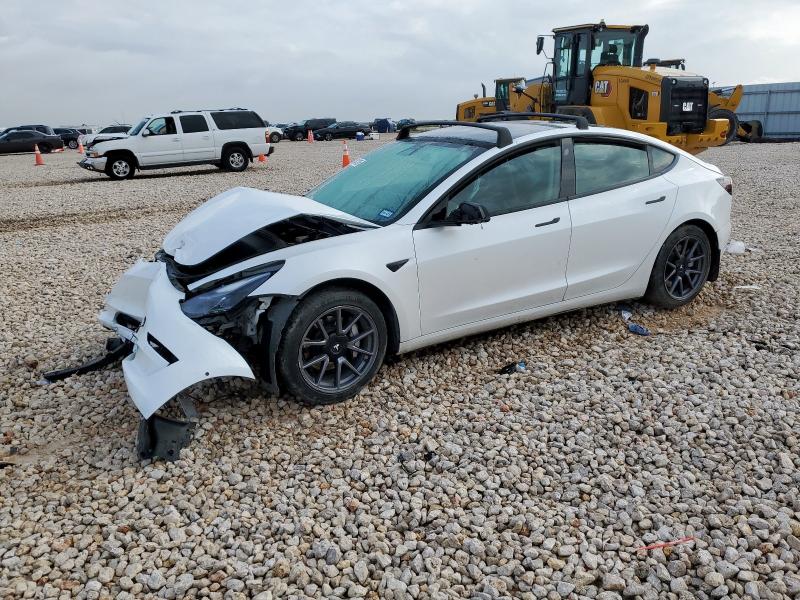 TESLA MODEL 3 2022 with VIN 5YJ3E1EB4NF132895 - Photo from auction