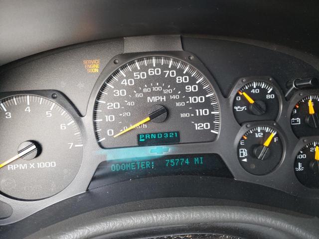 Photo 9 from auction – 2003 CHEVROLET TRAILBLAZE with VIN 1GNDT13S832364629