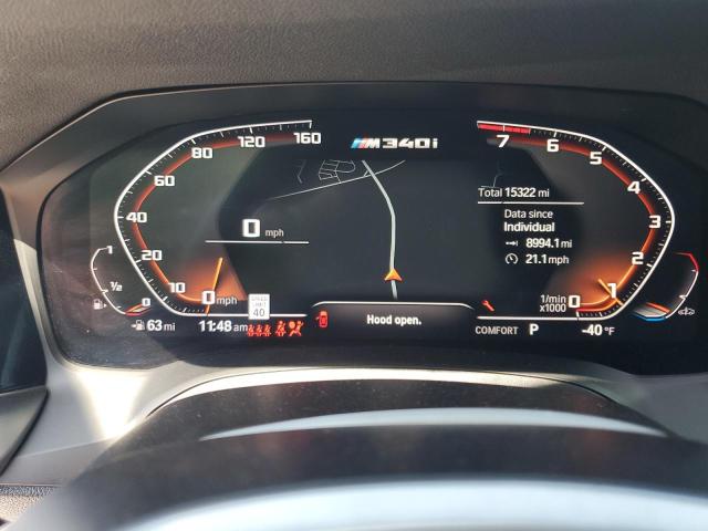 Photo 9 from auction – 2021 BMW M340XI with VIN 3MW5U9J0XM8B67553