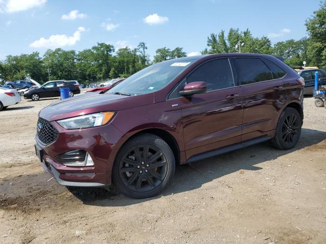 FORD EDGE SEL 2022 with VIN 2FMPK4J97NBA25511 - Photo from auction