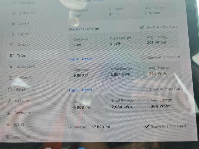 Photo 9 from auction – 2021 TESLA MODEL 3 with VIN 5YJ3E1EB1MF919110