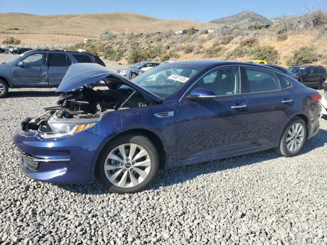 KIA OPTIMA EX 2018 with VIN 5XXGU4L31JG188656 - Photo from auction
