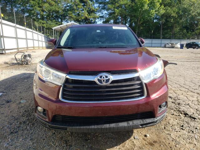 Photo 5 from auction – 2014 TOYOTA HIGHLANDER with VIN 5TDZKRFH1ES025206