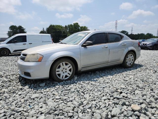 DODGE AVENGER SE 2012 with VIN 1C3CDZAB7CN193586 - Photo from auction