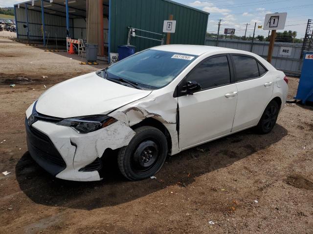 TOYOTA COROLLA L 2018 with VIN 5YFBURHE2JP804339 - Photo from auction