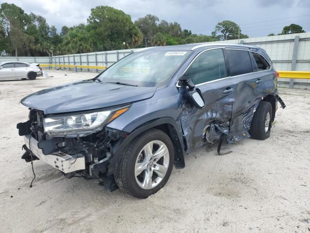 TOYOTA HIGHLANDER 2019 with VIN 5TDDZRFH8KS923237 - Photo from auction