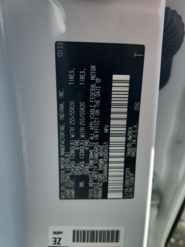 Photo 14 from auction – 2024 LEXUS TX 350 BASE with VIN 5TDAAAB67RS004551