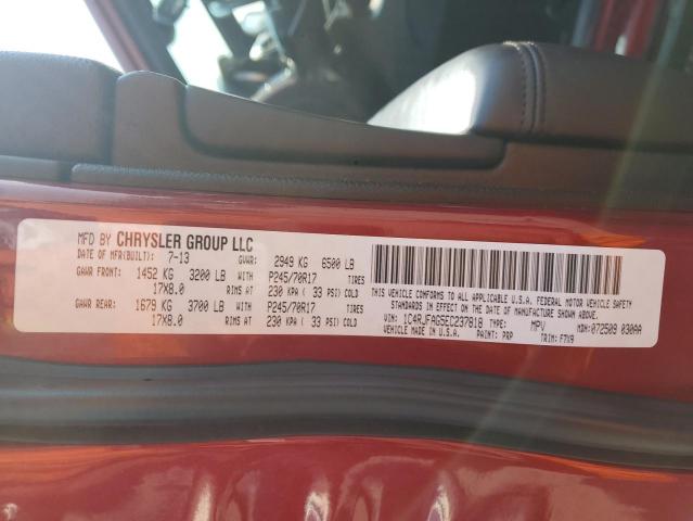 Photo 14 from auction – 2014 JEEP GRAND CHER with VIN 1C4RJFAG5EC237818