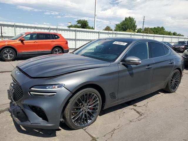 GENESIS G70 2022 مع رقم تعريف المركبة KMTG14TE9NU081415 - صورة من المزاد