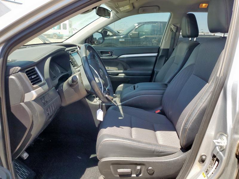 Photo 7 from auction – 2019 TOYOTA HIGHLANDER with VIN 5TDZZRFH3KS323800