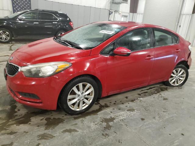 KIA FORTE LX 2014 with VIN KNAFX4A61E5102799 - Photo from auction