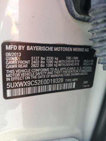 Photo 14 from auction – 2014 BMW X3 XDRIVE2 with VIN 5UXWX9C52E0D19328