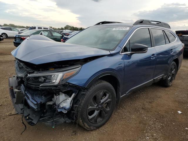 SUBARU OUTBACK ON 2021 with VIN 4S4BTGLD5M3166845 - Photo from auction